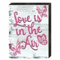 Clean Choice Love is in the Air Art on Board Wall Decor CL3491503